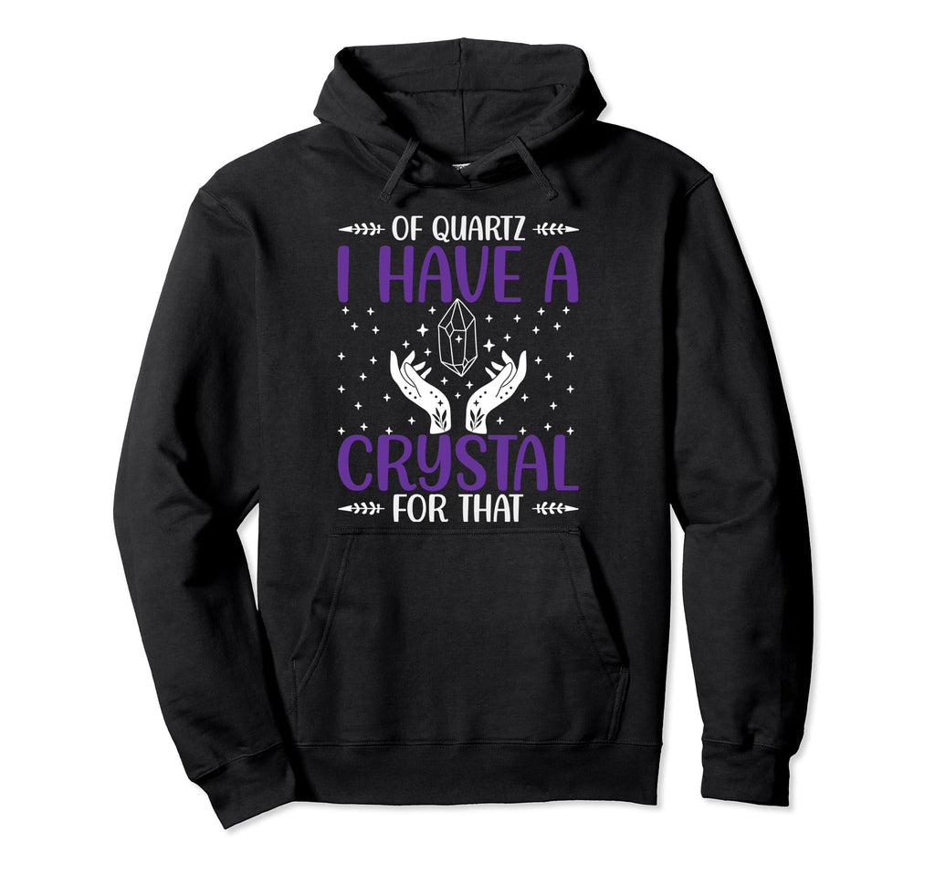 Crystal Healing Stones And Gems Hoodie - Fun Novelty Design for Adults - T-Shirt, Sweatshirt, Hoodie