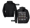 Evolution 60S Impala 1960 Hot Rod Muscle Car Hoodie - Graphic Print Unisex - T-Shirt, Sweatshirt, Hoodie