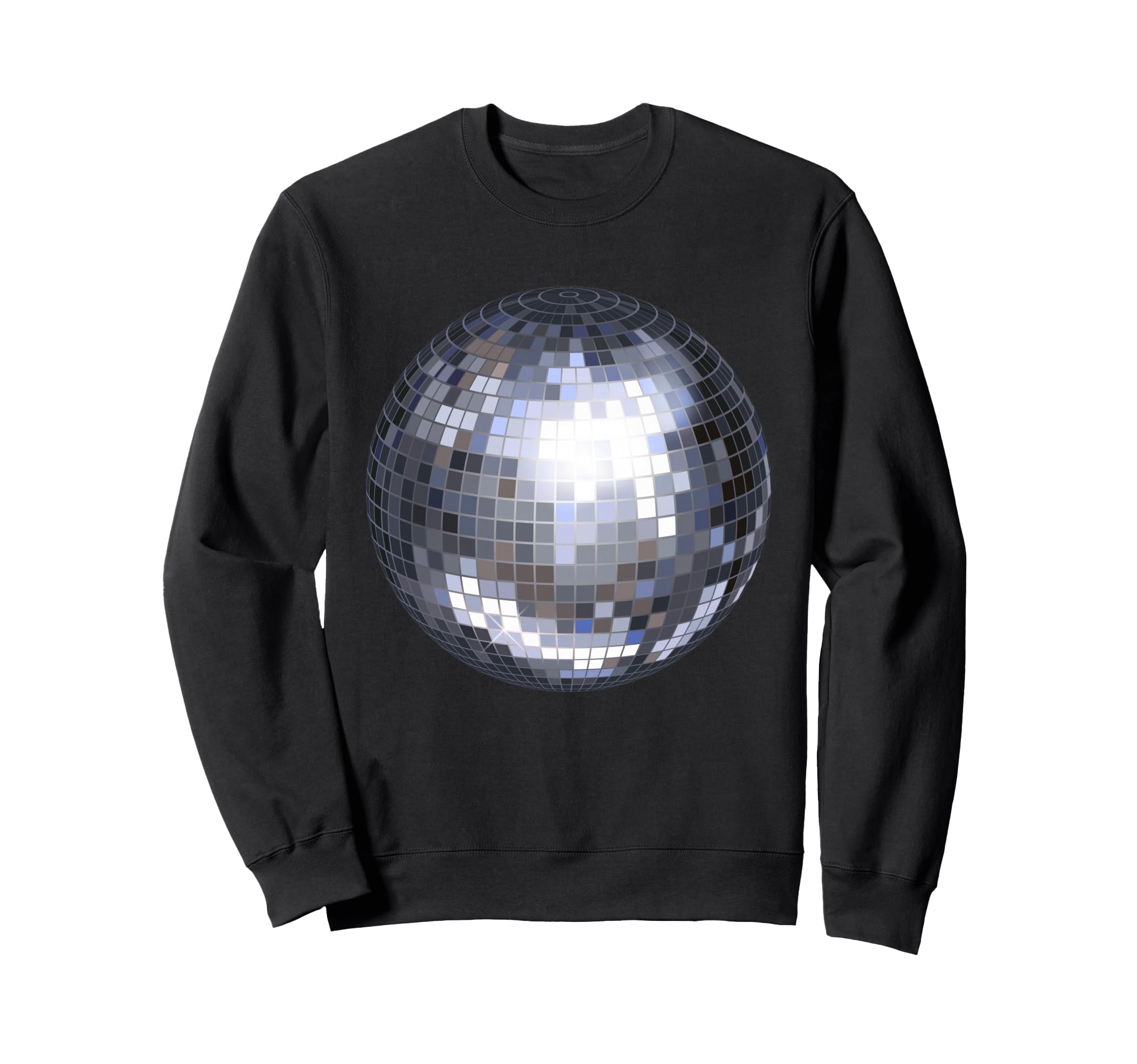 Aesthetic Disco Mirror Ball Trend Sweatshirt - Streetwear Style for Adults - T-Shirt, Sweatshirt, Hoodie