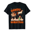 Funny Howdy Howdy Santa Western T-Shirt - Minimalist Print Unisex - T-Shirt, Sweatshirt, Hoodie