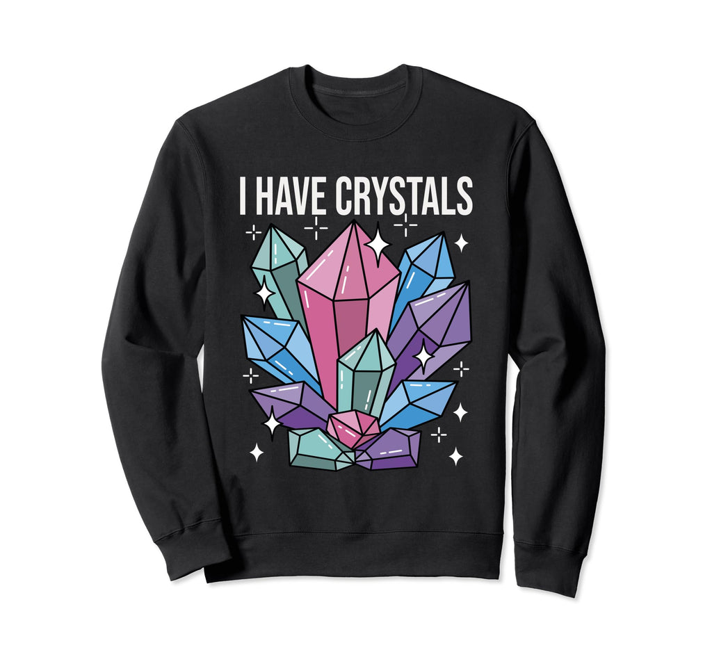 Crystal Healing Spiritual Healer Sweatshirt - Aesthetic Graphic Men Women - T-Shirt, Sweatshirt, Hoodie