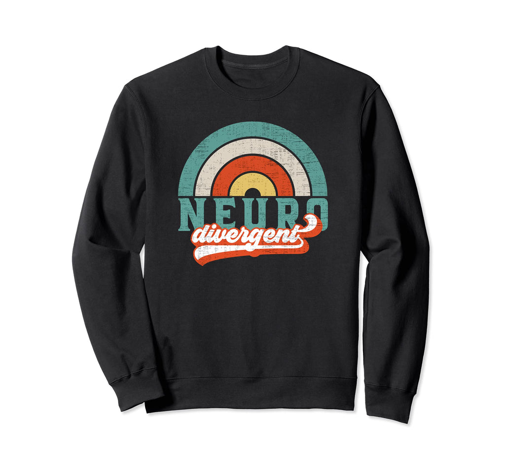 Neurodivergent Pride Autism Adhd And Asd Sweatshirt - Graphic Print Unisex - T-Shirt, Sweatshirt, Hoodie
