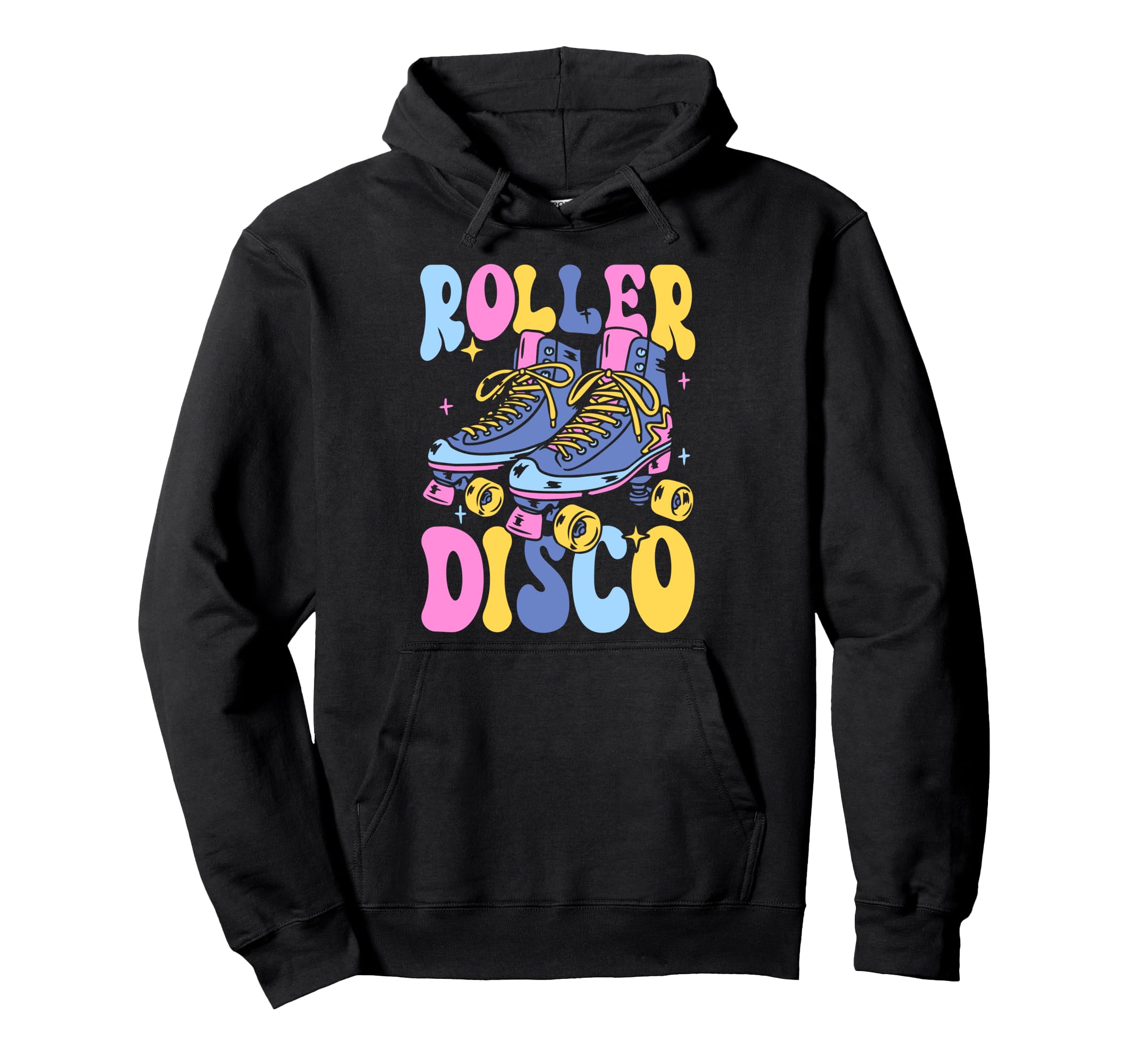 Roller Skating Skate 1970S Roller Hoodie - Minimalist Print for Adults - T-Shirt, Sweatshirt, Hoodie