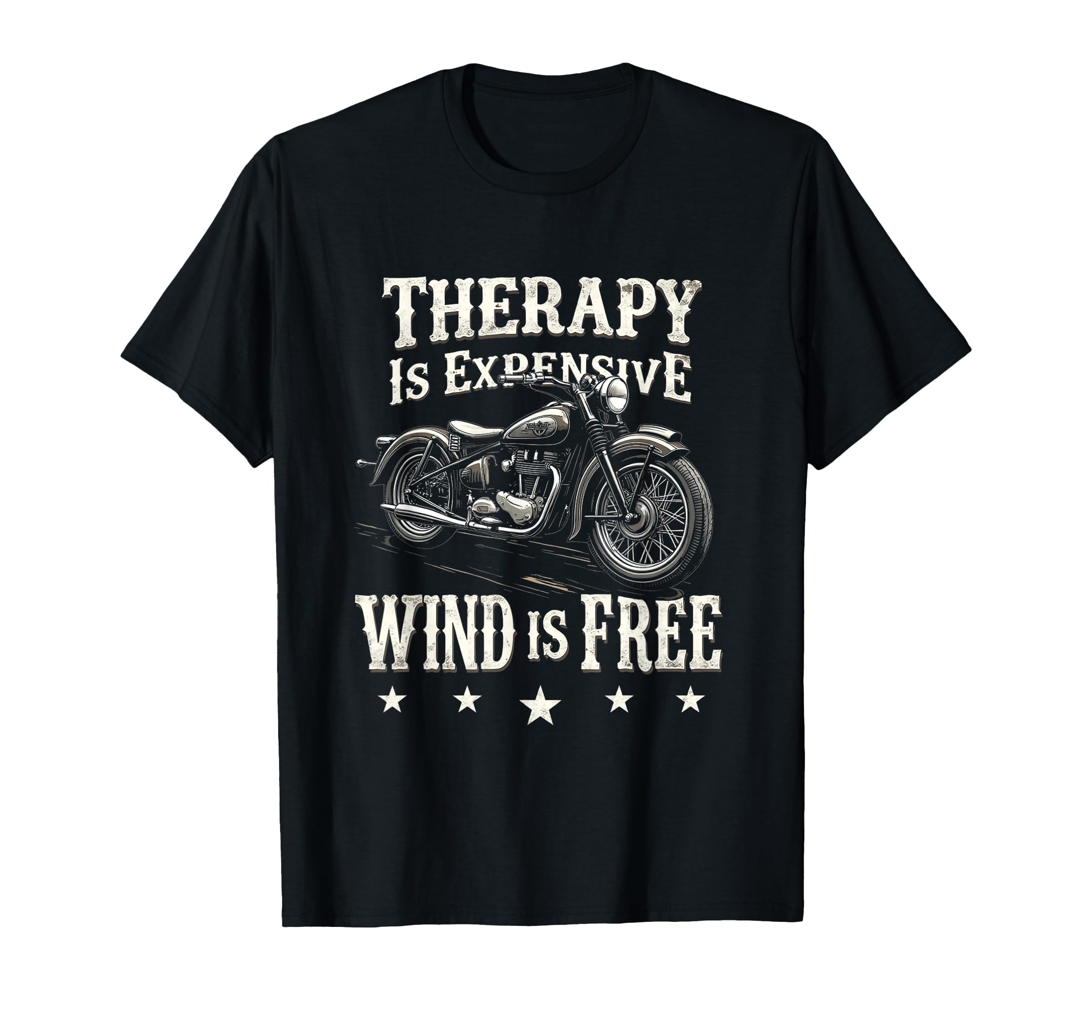 Therapy Is Expensive Wind Is Free T-Shirt - Graphic Print for Adults - T-Shirt, Sweatshirt, Hoodie