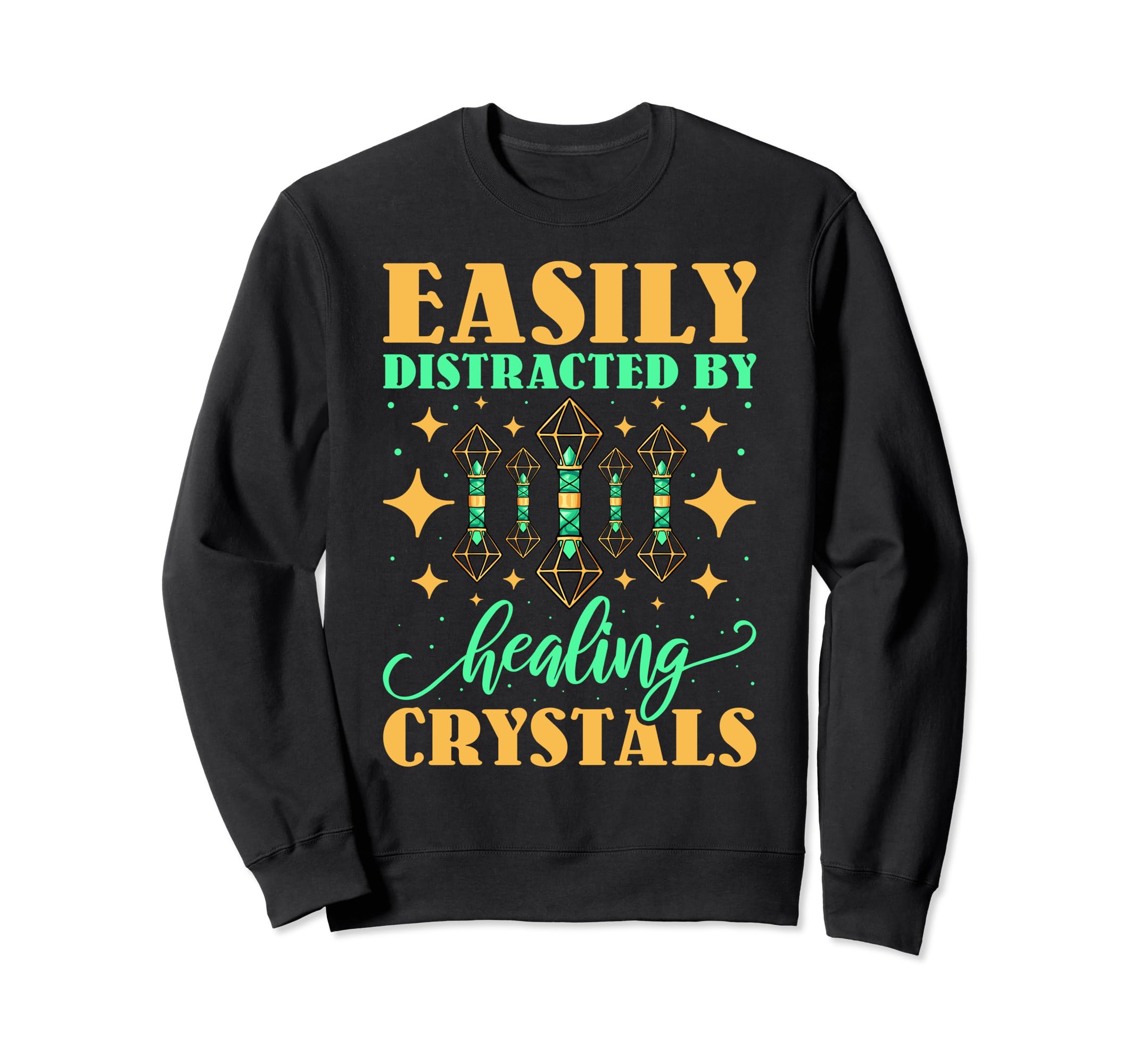 Easily Distracted Healing Sweatshirt - Aesthetic Graphic Men Women - T-Shirt, Sweatshirt, Hoodie