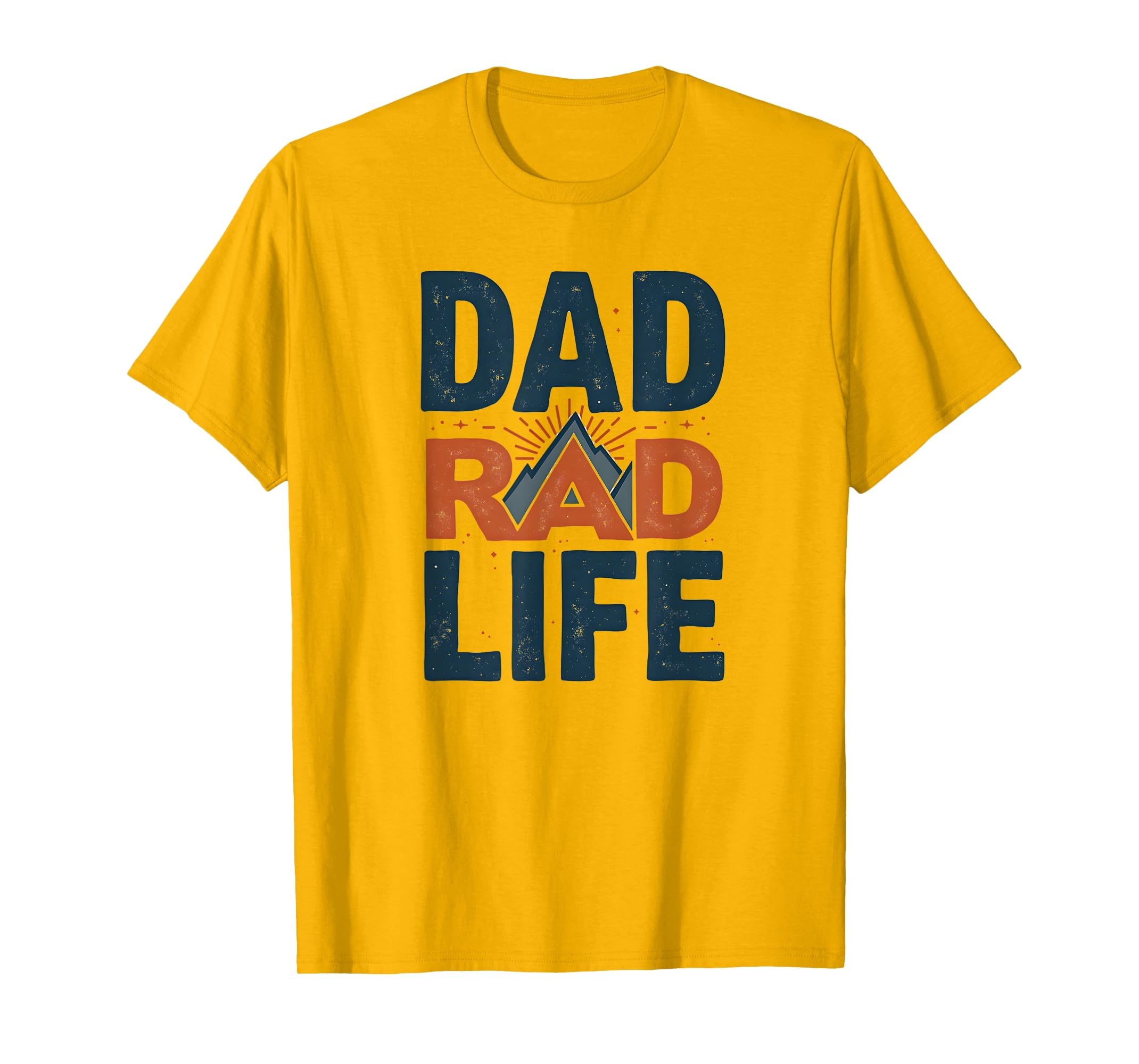 Dad Life Rad Life Typography T-Shirt - Aesthetic Graphic Men Women - T-Shirt, Sweatshirt, Hoodie
