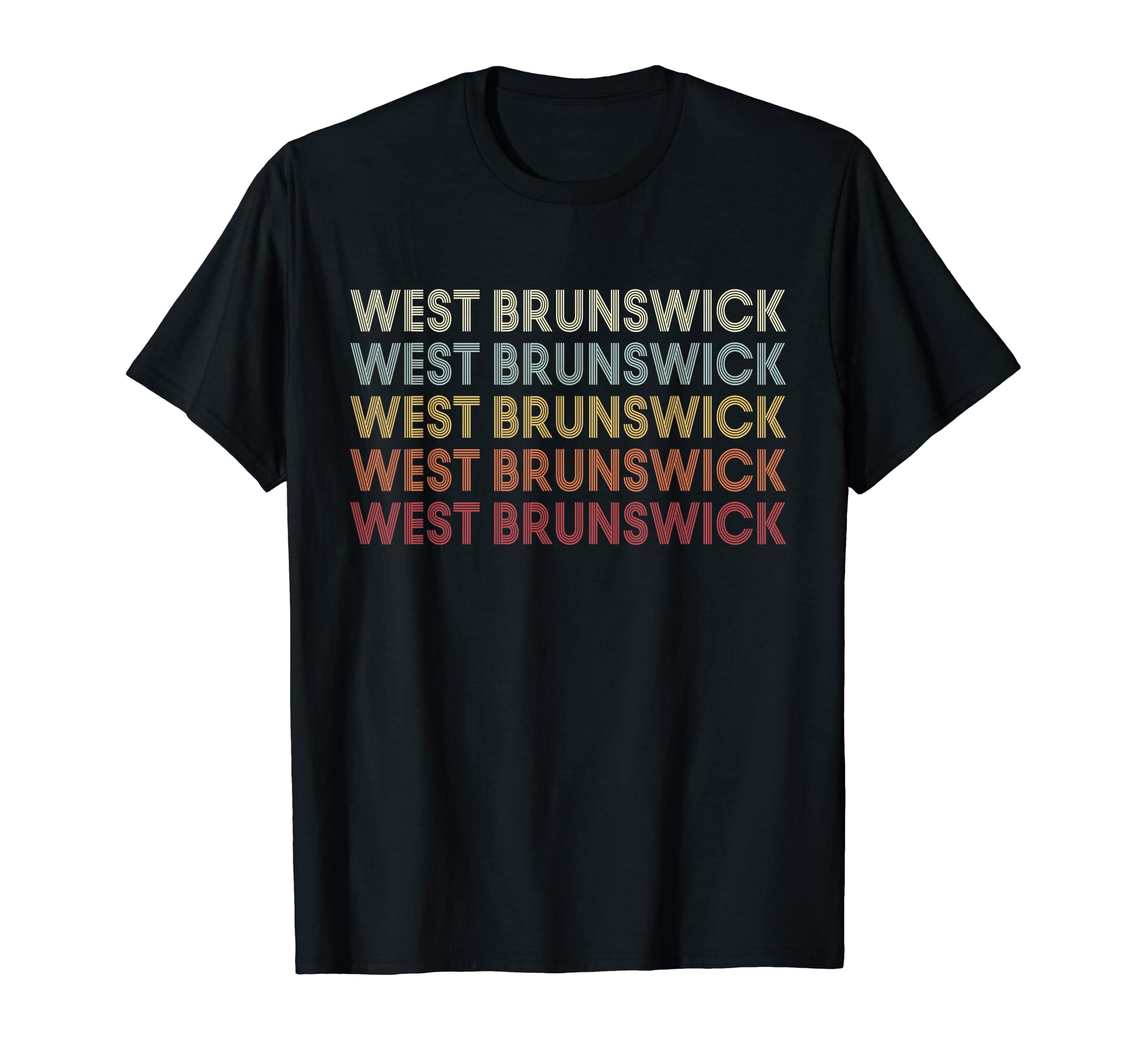West Brunswick Pennsylvania West T-Shirt - Trendy Graphic for Adults - T-Shirt, Sweatshirt, Hoodie