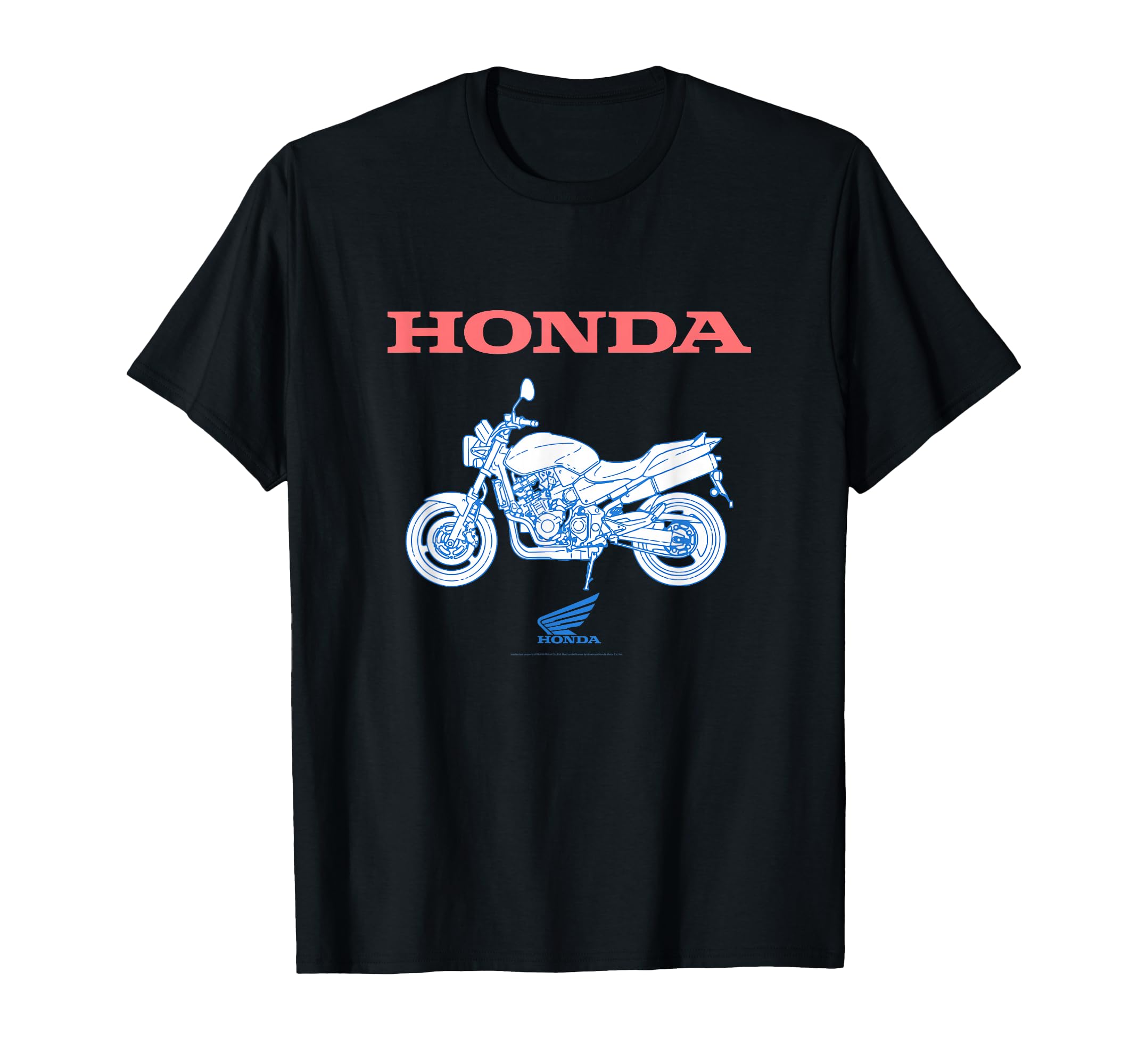 Honda Powersports Red White Blue T-Shirt - Minimalist Print Men Women - T-Shirt, Sweatshirt, Hoodie