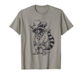 Raccoon 90S Country Music Western T-Shirt - Fun Novelty Design for Adults - T-Shirt, Sweatshirt, Hoodie