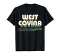 West Covina California Stripes T-Shirt - Trendy Graphic for Adults - T-Shirt, Sweatshirt, Hoodie