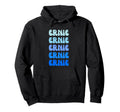 Ernie Name Stack Hoodie - Streetwear Style for Adults - T-Shirt, Sweatshirt, Hoodie