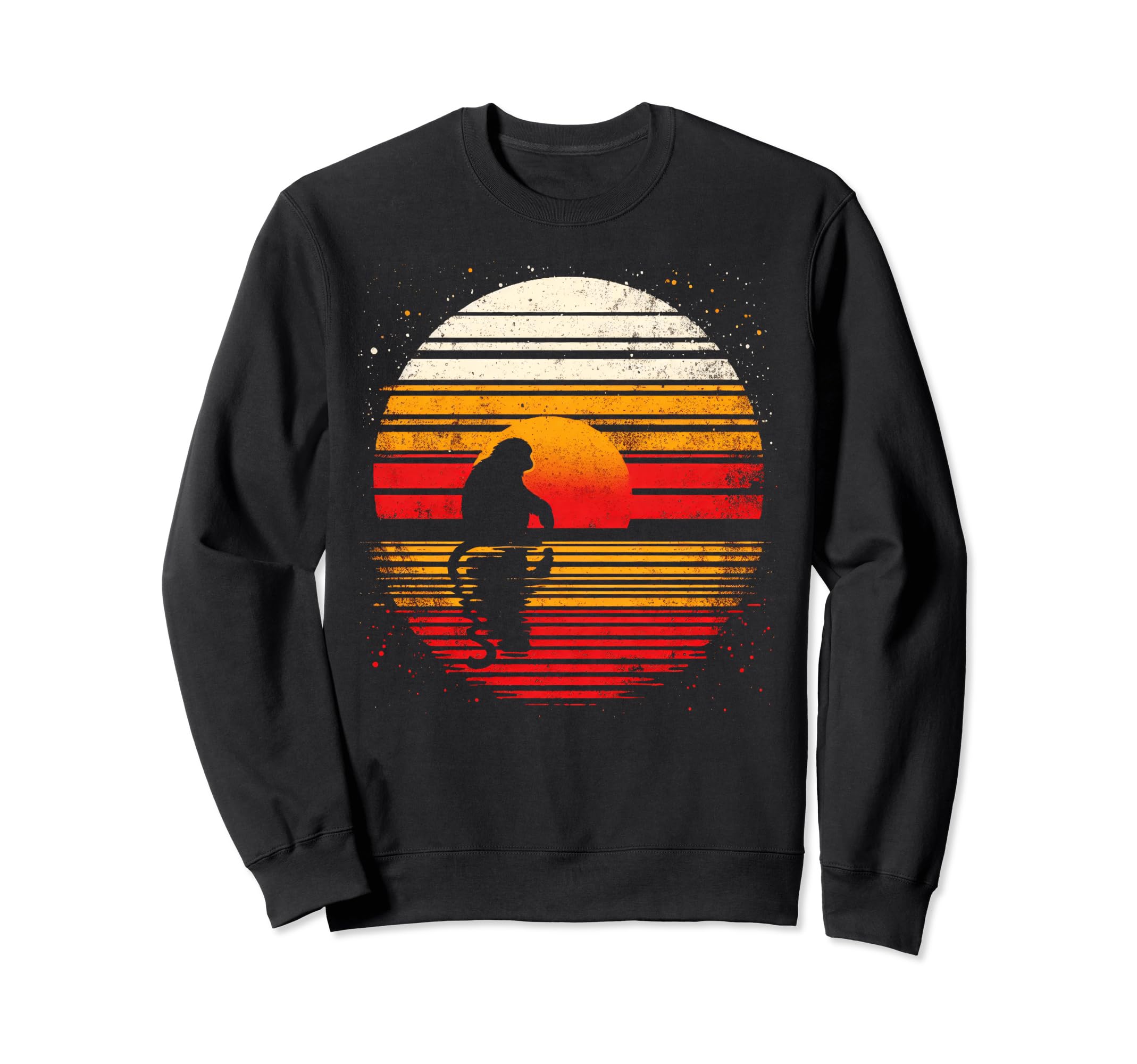 Siamang Sunset Safari 70S Sweatshirt - Streetwear Style for Adults - T-Shirt, Sweatshirt, Hoodie
