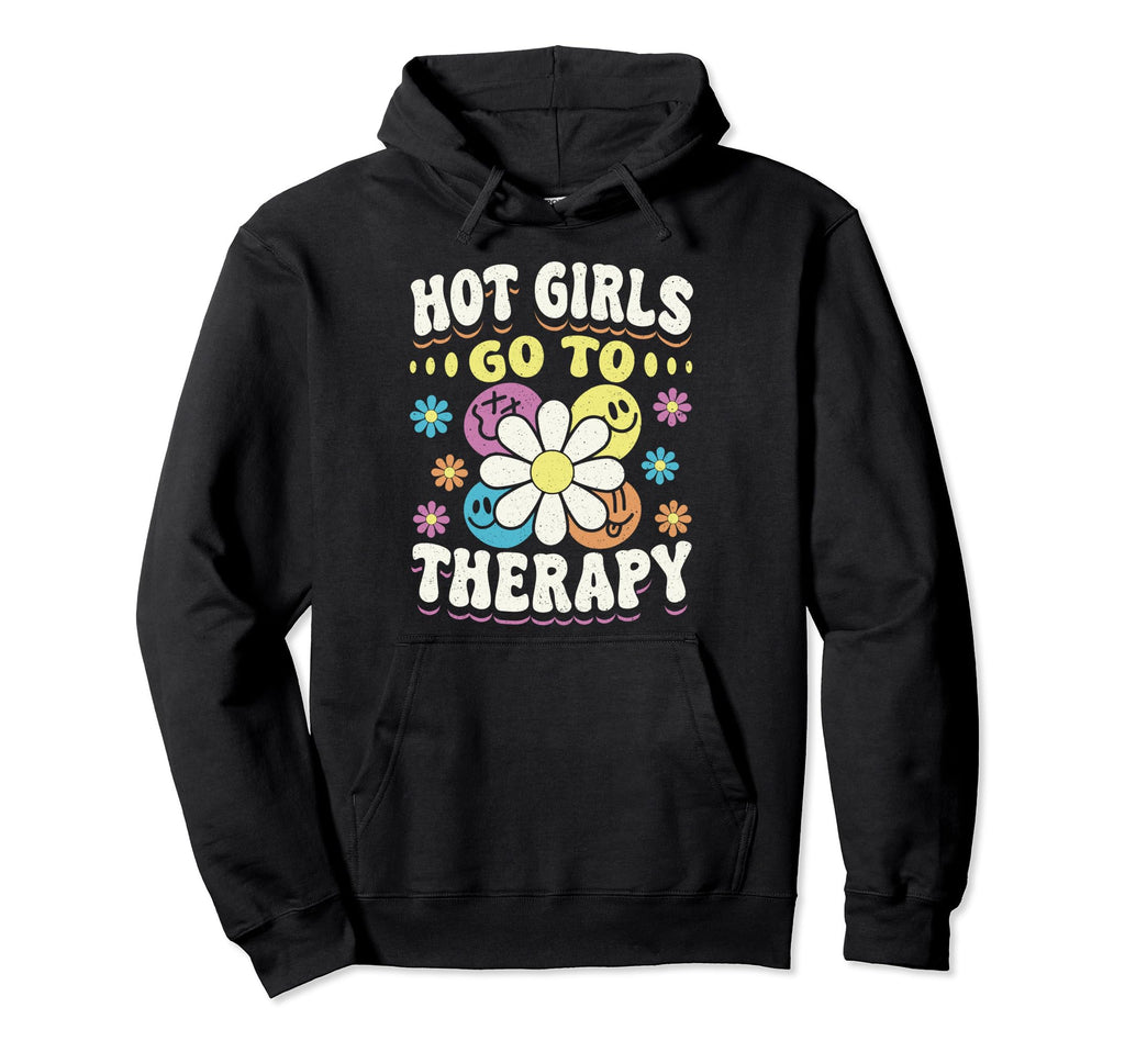 Mental Health And Wellbeing Go To Hoodie - Casual Everyday Wear Men Women - T-Shirt, Sweatshirt, Hoodie