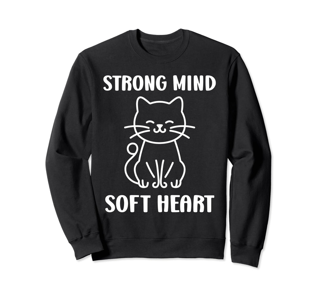 Funny Animal Strong Mind Soft Head Sweatshirt - Graphic Print Men Women - T-Shirt, Sweatshirt, Hoodie