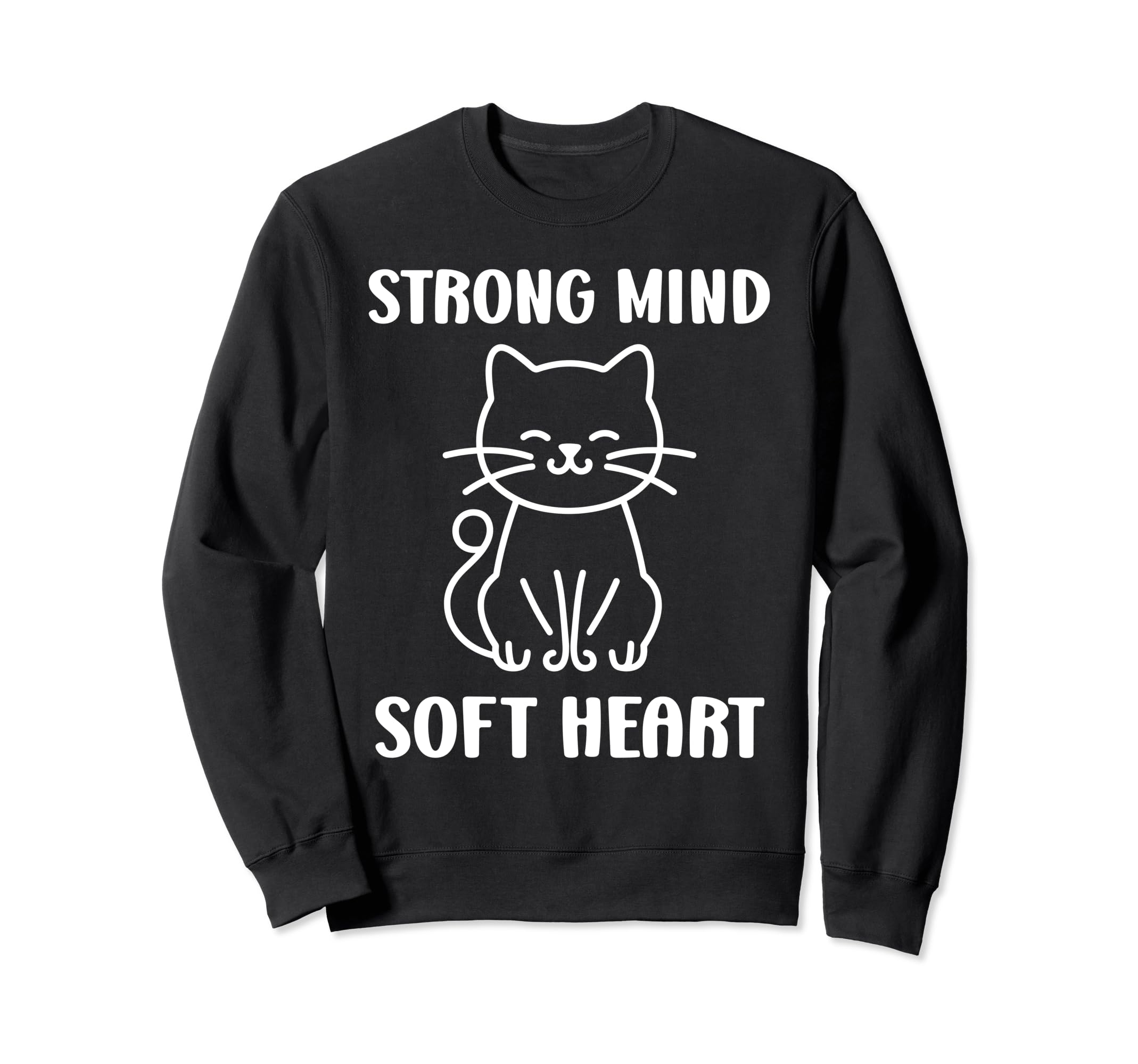 Funny Animal Strong Mind Soft Head Sweatshirt - Graphic Print Men Women - T-Shirt, Sweatshirt, Hoodie