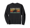 Aloha State Sea Turtle Hawaii Honu Sweatshirt - Novelty Apparel for Adults - T-Shirt, Sweatshirt, Hoodie