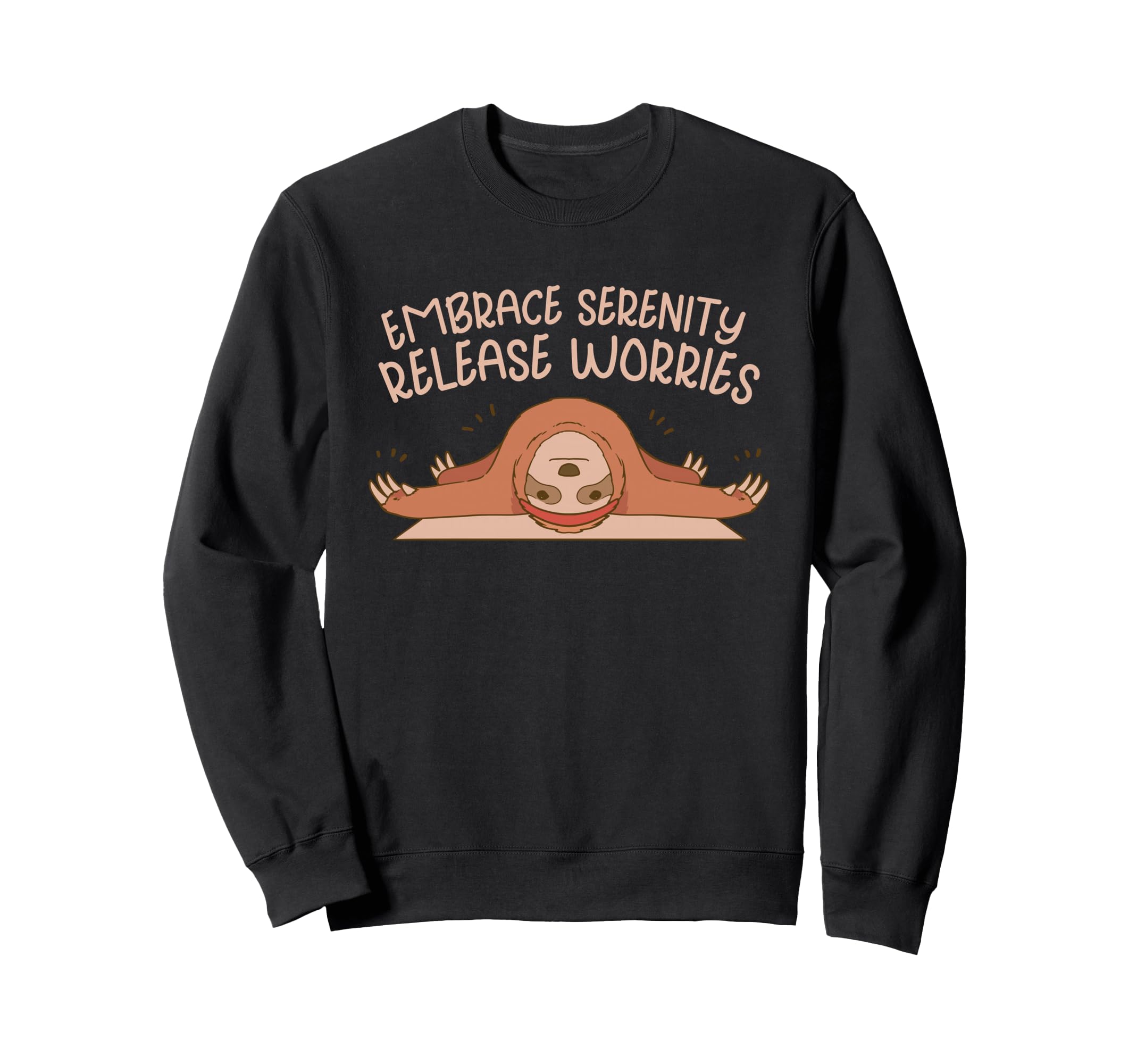 Mindful Yoga Mindfulness Practice Sweatshirt - Novelty Apparel Men Women - T-Shirt, Sweatshirt, Hoodie