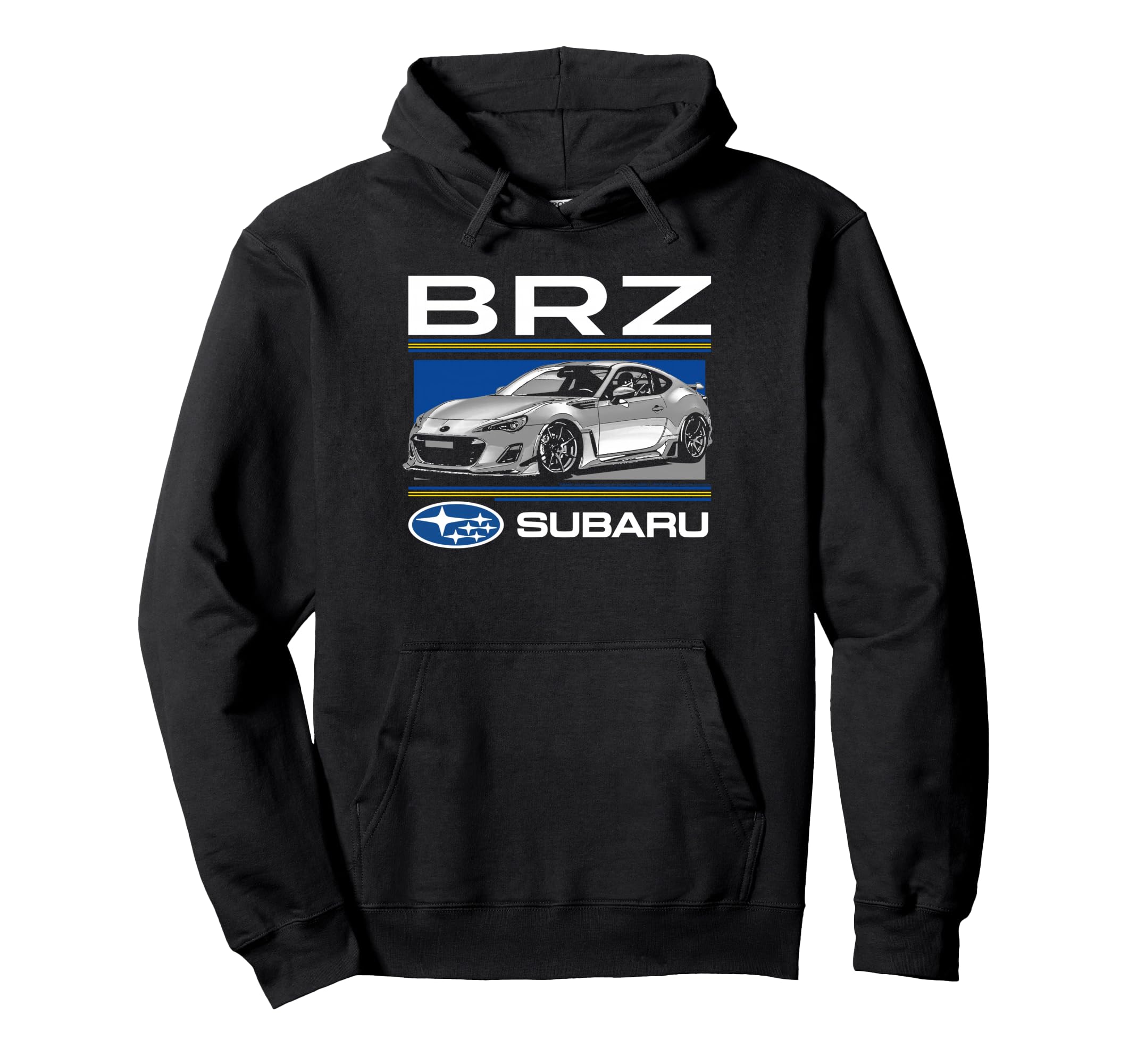 Subaru Brz Jdm Modern Sports Car Logo Hoodie - Aesthetic Graphic for Adults - T-Shirt, Sweatshirt, Hoodie