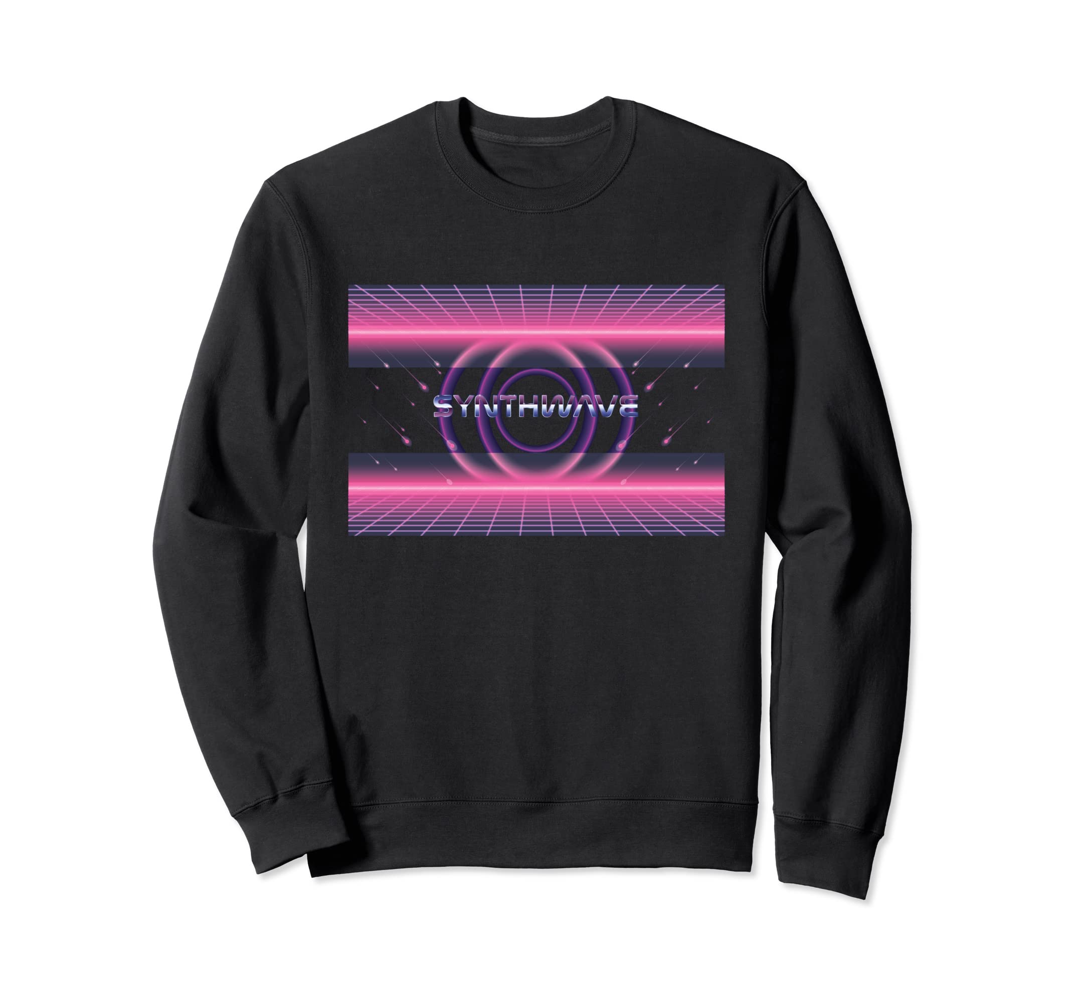 Synthwave Futuresynth Retrowave Sweatshirt - Fun Novelty Design Unisex - T-Shirt, Sweatshirt, Hoodie