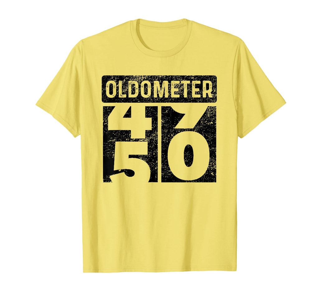 Oldometer Odometer Funny 50Th T-Shirt - Aesthetic Graphic for Adults - T-Shirt, Sweatshirt, Hoodie