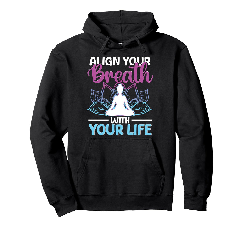Meditation Yoga Spiritual Peace Hoodie - Minimalist Print Men Women - T-Shirt, Sweatshirt, Hoodie