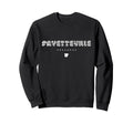 Fayetteville Arkansas 70S 80S Type Sweatshirt - Streetwear Style for Adults - T-Shirt, Sweatshirt, Hoodie