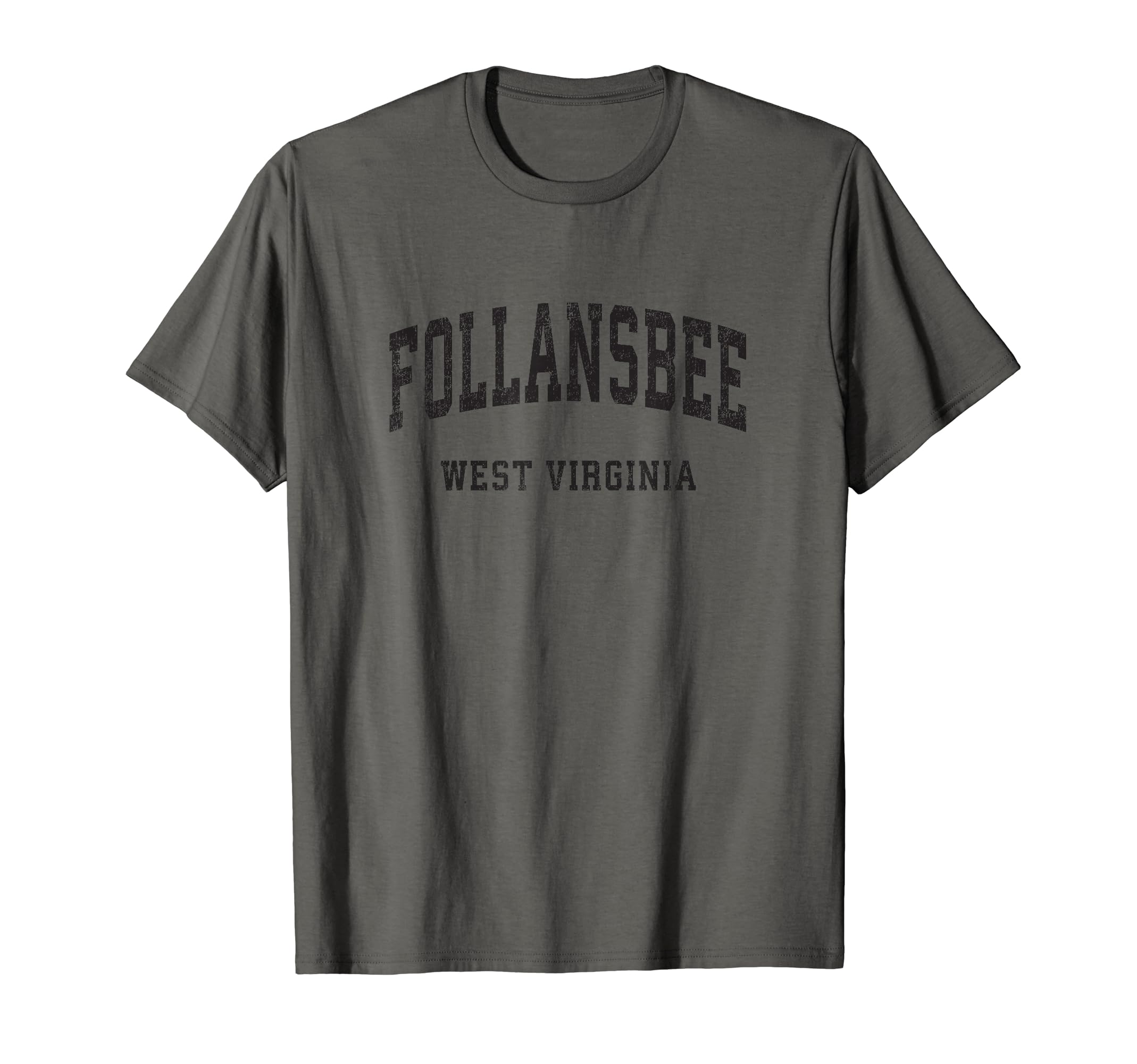 Follansbee West Virginia Wv Athletic T-Shirt - Minimalist Print Unisex - T-Shirt, Sweatshirt, Hoodie