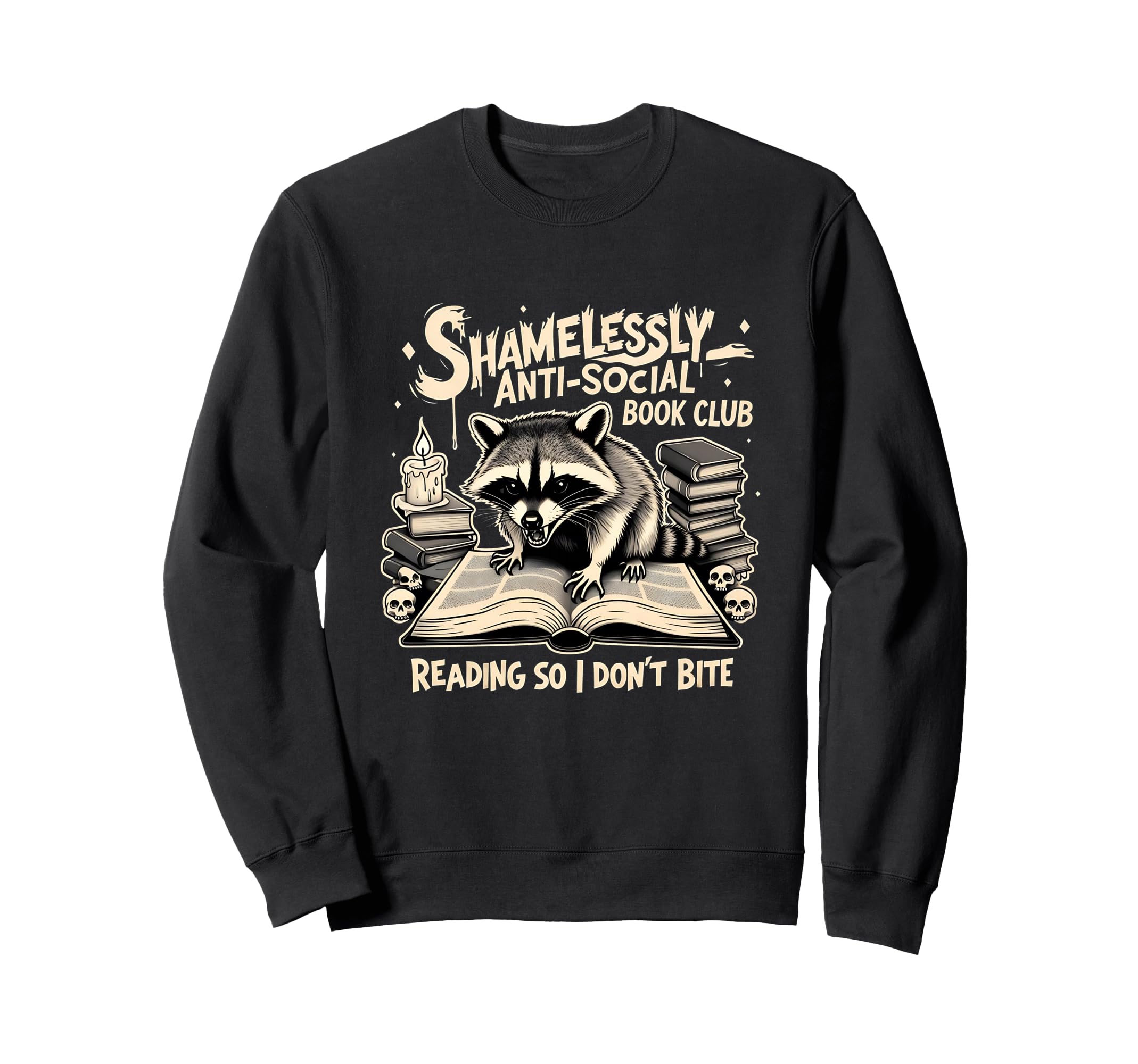Shamelessly Anti Social Book Club Sweatshirt - Streetwear Style Unisex - T-Shirt, Sweatshirt, Hoodie