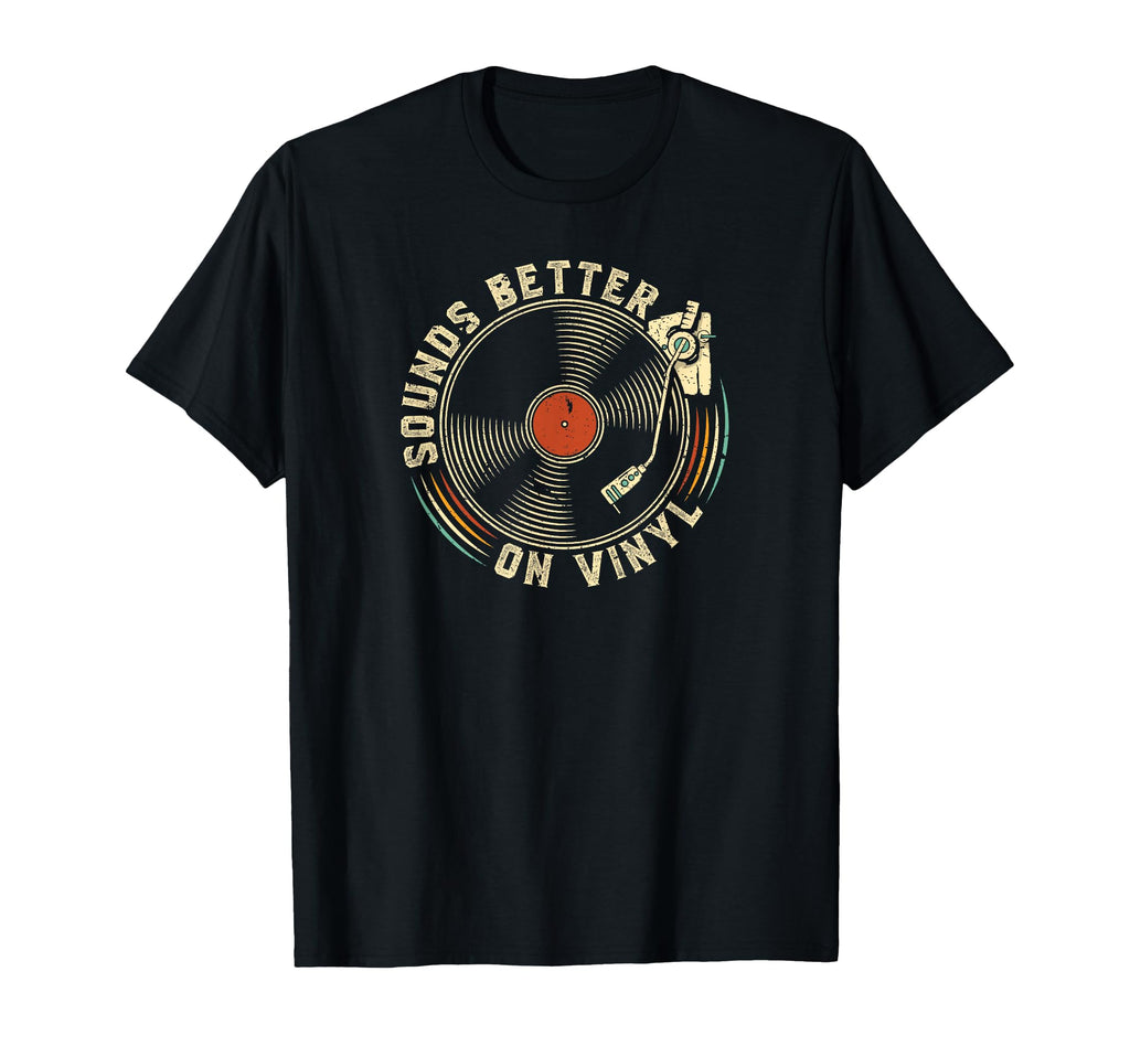 Vinyl Record Vinyl Record Player T-Shirt - Trendy Graphic for Adults - T-Shirt, Sweatshirt, Hoodie
