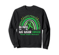 May We Wear Green May Mental Health Sweatshirt - Unique Graphic Men Women - T-Shirt, Sweatshirt, Hoodie