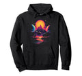 Vaporwave Solar System 80S Synthwave Hoodie - Trendy Graphic Men Women - T-Shirt, Sweatshirt, Hoodie