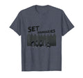 Set Boundaries Empowering Wall Art Self T-Shirt - Trendy Graphic Men Women - T-Shirt, Sweatshirt, Hoodie