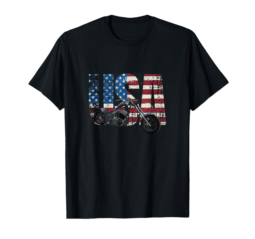 Motorcycle Usa Motorcycle T-Shirt - Unique Graphic Men Women - T-Shirt, Sweatshirt, Hoodie