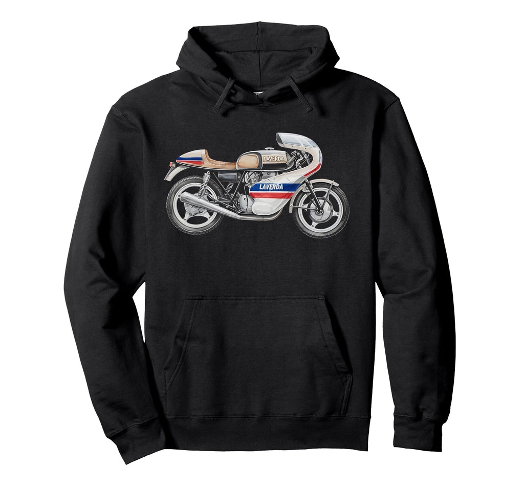 Laverda Motorcycles Italian Racing Hoodie - Casual Everyday Wear Men Women - T-Shirt, Sweatshirt, Hoodie