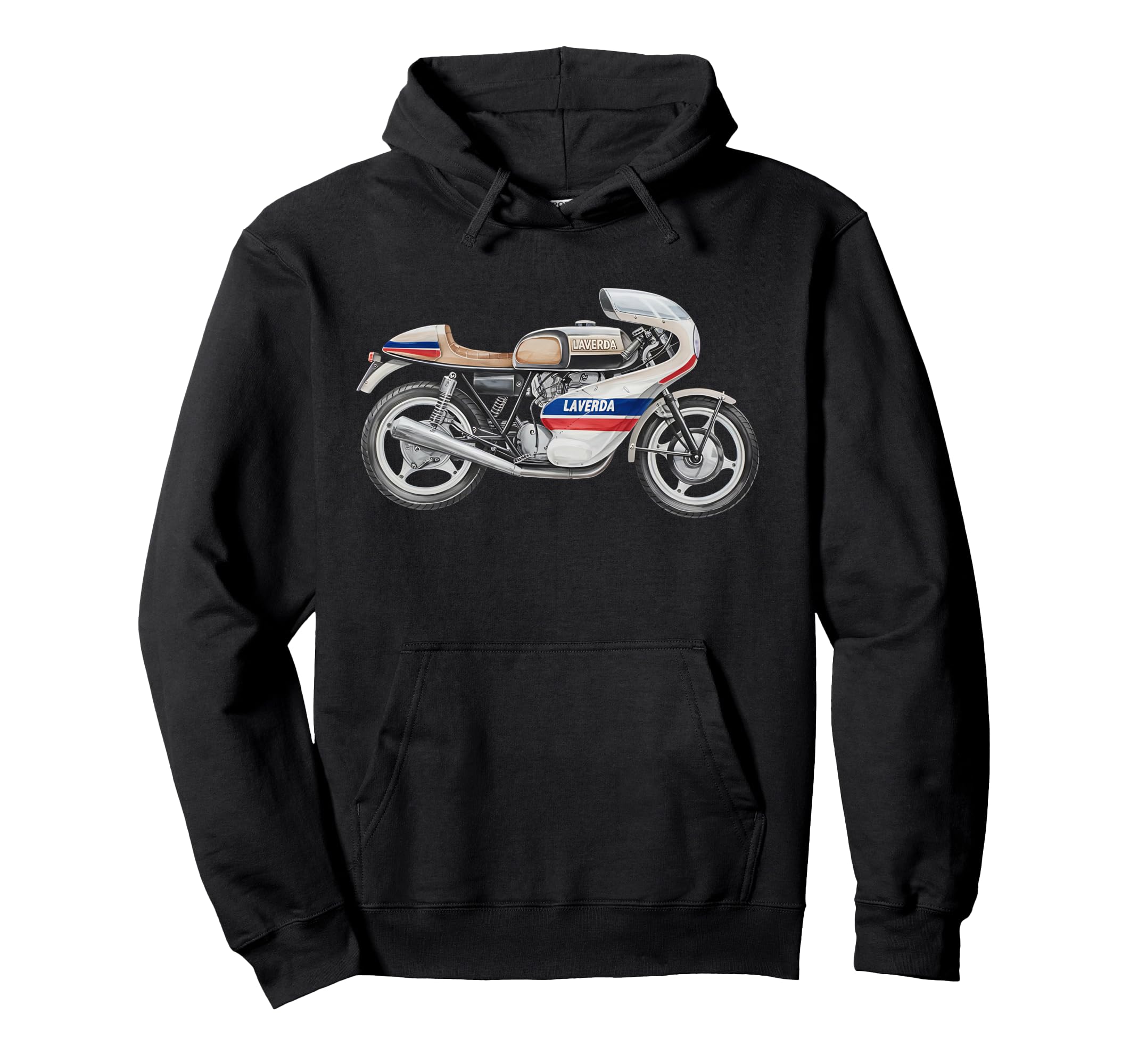 Laverda Motorcycles Italian Racing Hoodie - Casual Everyday Wear Men Women - T-Shirt, Sweatshirt, Hoodie