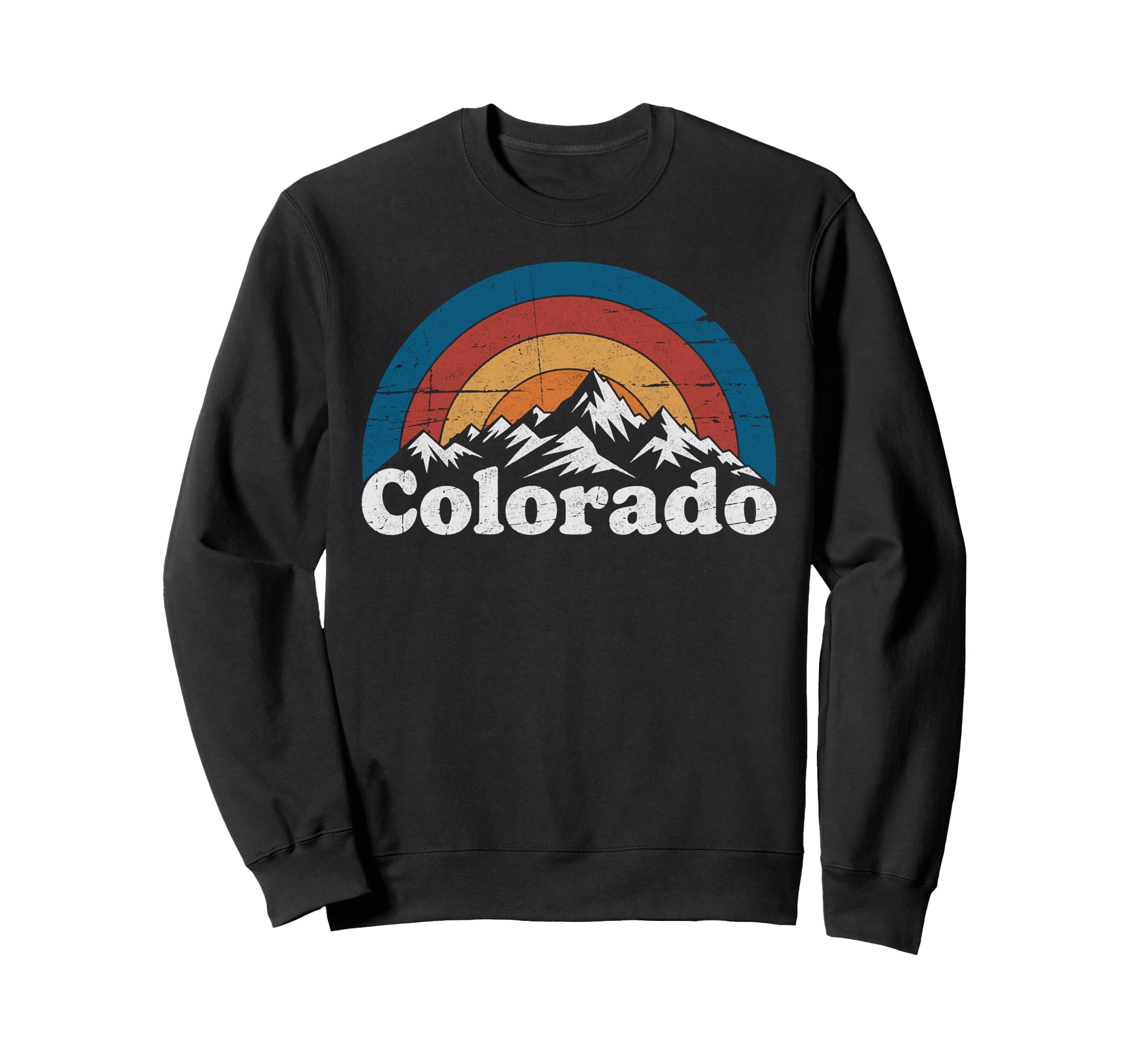 Colorado Mountains Nature Hiking Sweatshirt - Fun Novelty Design Unisex - T-Shirt, Sweatshirt, Hoodie