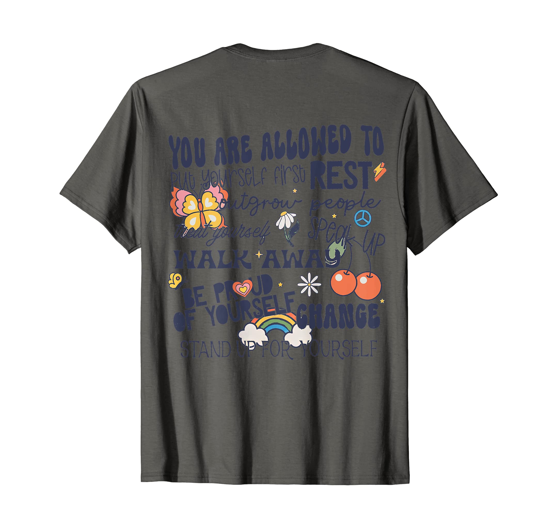 You Are Allowed To Rest Put Yourself T-Shirt - Streetwear Style Unisex - T-Shirt, Sweatshirt, Hoodie