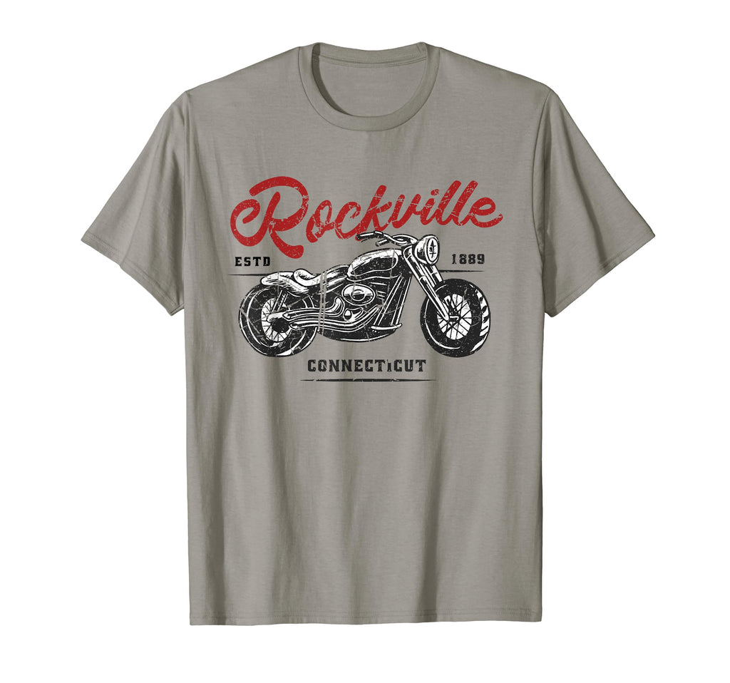 Rockville Connecticut Estd 1889 T-Shirt - Custom Art Print Unisex - T-Shirt, Sweatshirt, Hoodie