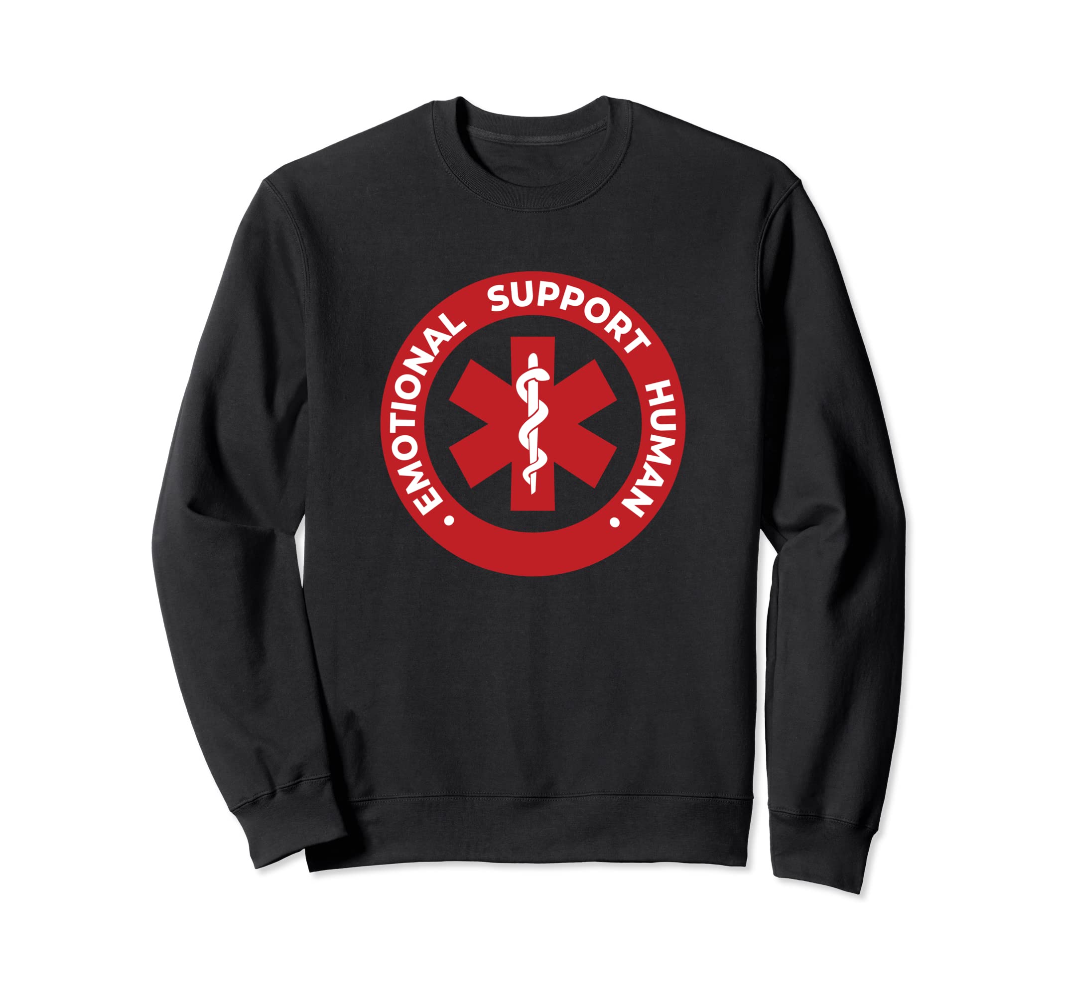 Emotional Support Human Sweatshirt - Streetwear Style Unisex - T-Shirt, Sweatshirt, Hoodie