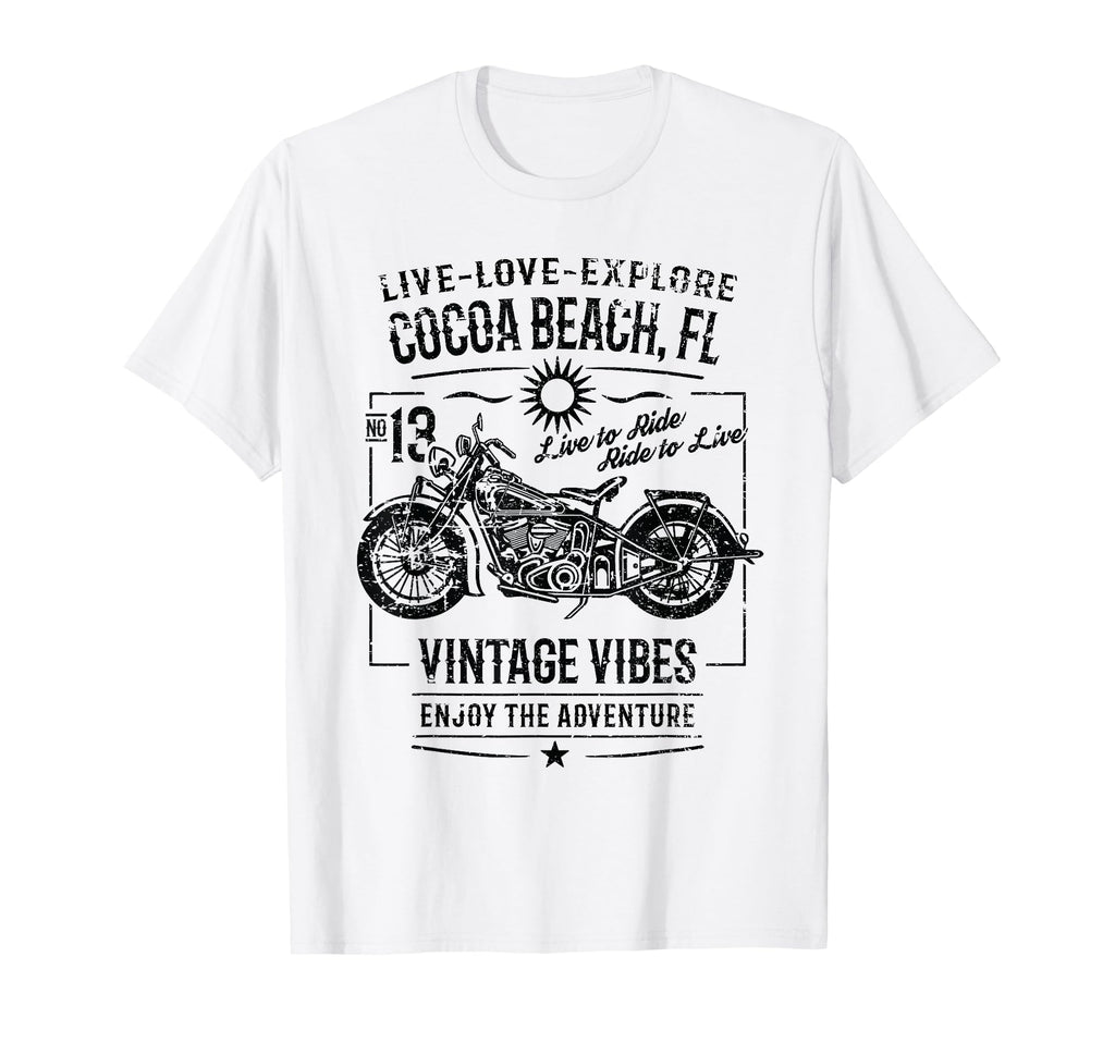 Cocoa Beach Florida Usa Adventure T-Shirt - Unique Graphic Unisex - T-Shirt, Sweatshirt, Hoodie