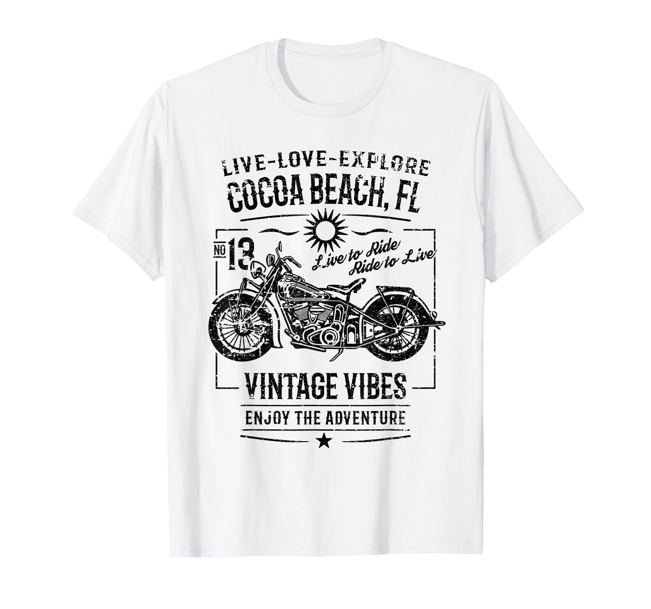 Cocoa Beach Florida Usa Adventure T-Shirt - Unique Graphic Unisex - T-Shirt, Sweatshirt, Hoodie