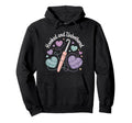 Hooked And Unbothered Crochet Yarn Hoodie - Streetwear Style for Adults - T-Shirt, Sweatshirt, Hoodie