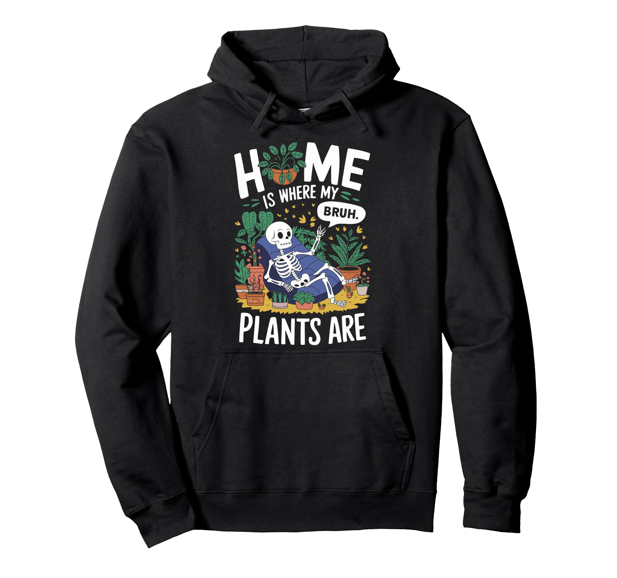 Plant Lover Botanical House Plant Indoor Hoodie - Custom Art Print Unisex - T-Shirt, Sweatshirt, Hoodie