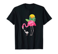 Momma Flamingo Sunset Summer Gift T-Shirt - Graphic Print Unisex - T-Shirt, Sweatshirt, Hoodie