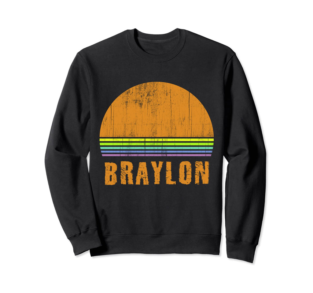 Braylon Custom Name 7 Letters Sweatshirt - Streetwear Style for Adults - T-Shirt, Sweatshirt, Hoodie