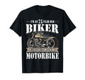 75Th Biker Birthday Gifts Motorcycle T-Shirt - Custom Art Print Men Women - T-Shirt, Sweatshirt, Hoodie