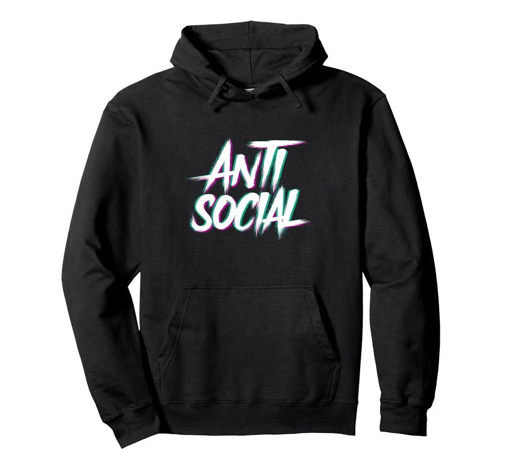 Anti Social Introvert I Hate People Hoodie - Casual Everyday Wear Unisex - T-Shirt, Sweatshirt, Hoodie