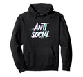 Anti Social Introvert I Hate People Hoodie - Casual Everyday Wear Unisex - T-Shirt, Sweatshirt, Hoodie