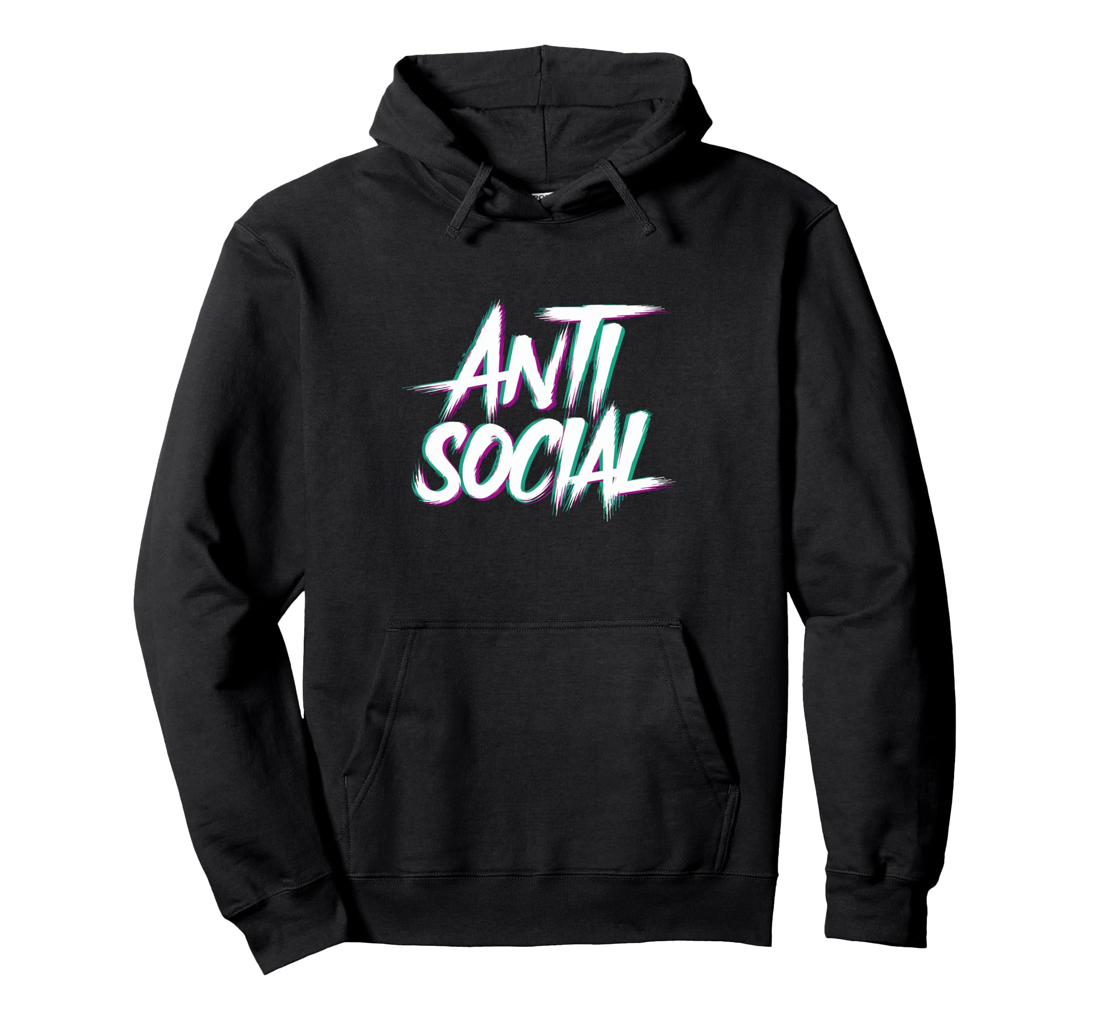 Anti Social Introvert I Hate People Hoodie - Casual Everyday Wear Unisex - T-Shirt, Sweatshirt, Hoodie