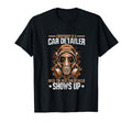 Mechanic Until Real Detailer Shows T-Shirt - Custom Art Print for Adults - T-Shirt, Sweatshirt, Hoodie